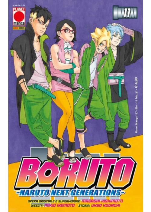 BORUTO  : NARUTO  NEXT GENERATION N.  11 - RISTAMPA