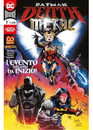 BATMAN DEATH METAL N.   1 - PANINI DC