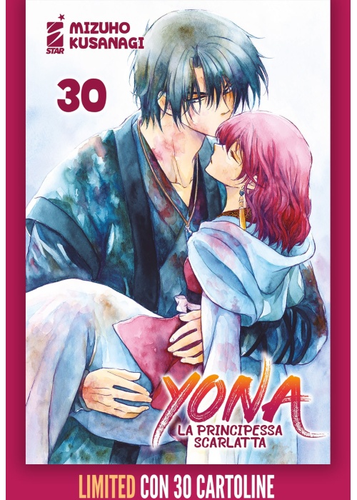 YONA - LA PRINCIPESSA SCARLATTA N. 30 LIMITED EDITION Con 30 CARTOLINE ESCLUSIVE!