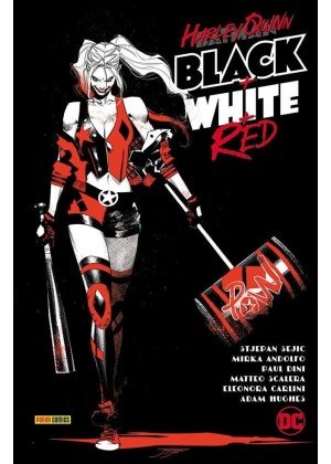 Harley Quinn Bianco e Nero + Rosso