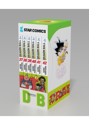 DRAGON   BALL EVERGREEN COLLECTION BOX N   6 (DI 7) COFANETTO (37-38-39-40-41-42)