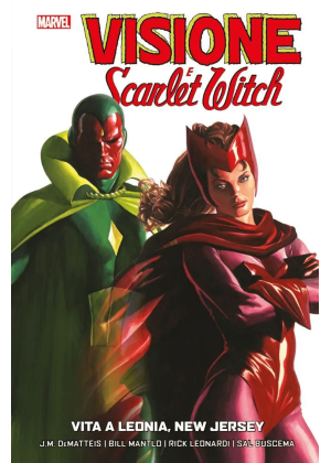 Visione e Scarlet Vita a Leonia, New Jersey