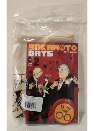 Sakamoto Days N.   2 Variant con Apribottiglie e Shopper Sigillato