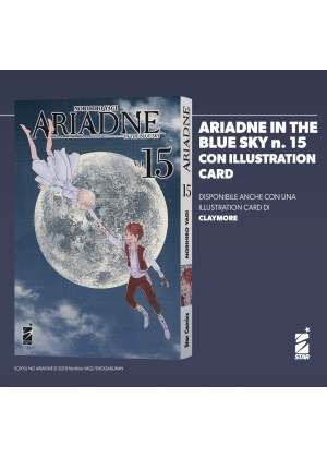 ARIADNE IN THE BLUE SKY N.  15  (Illustration card di Claymore in omaggio con la prima tiratura!)