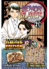 DEMON SLAYER N.  21 LIMITED EDITION CON SET DI STICKER - KIMETSU NO YAIBA