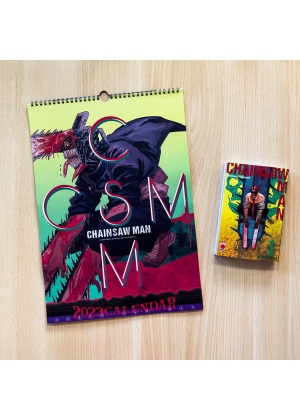 CHAINSAW MAN CALENDAR 2023 + N.  1 VARIANT (DISPONIBILITA' LIMITATA)