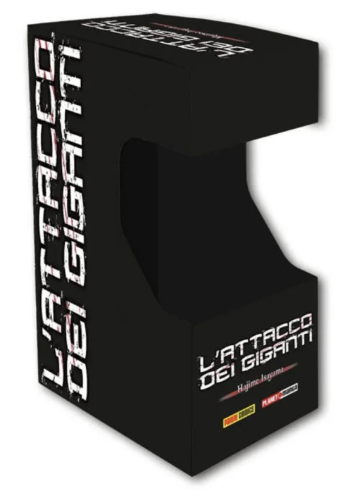 L'ATTACCO DEI GIGANTI  COFANETTO 6 (VUOTO) NN. 26/30- TIRATURA LIMITATA