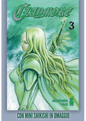 Claymore N.   3 - New Edition con Mini Shikishi in Omaggio