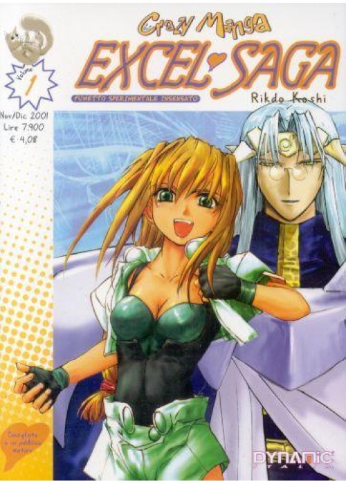 EXCEL SAGA DAL N.   1 ALL' 11 SERIE COMPLETA
