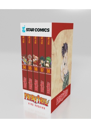 FAIRY TAIL COLLECTION N.  10 - BOX (54-55-56-57-58)