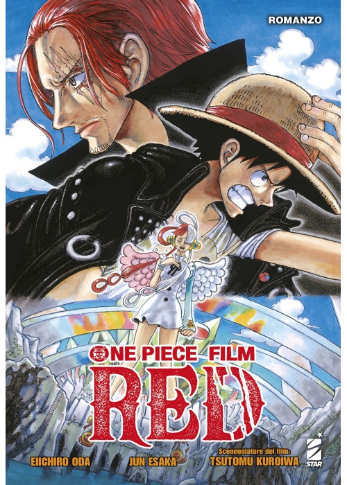 ONE PIECE: FILM RED - ROMANZO - CON MINIPOSTER A COLORI