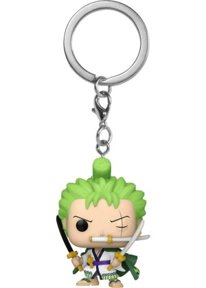 ONE PIECE RORONOA ZORO KEYCHAN POP