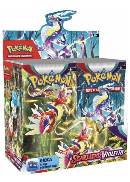 POKEMON - BOX 36 BUSTE - SCARLATTO E VIOLETTO