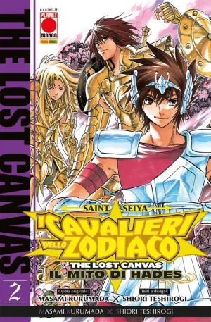 THE LOST CANVAS N.   2  IL MITO DI HADES SAINT SEIYA I CAVALIERI DELLO ZODIACO