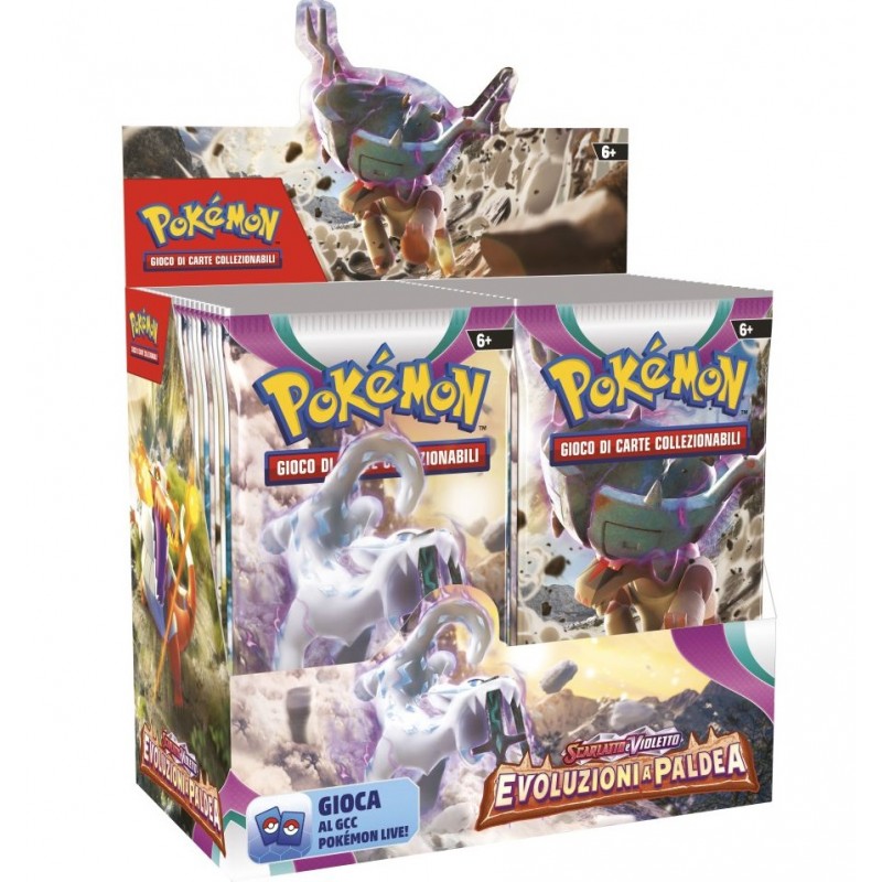 Pokemon Sword & Shield Evoluzioni Eteree Booster Box (36) - Italian