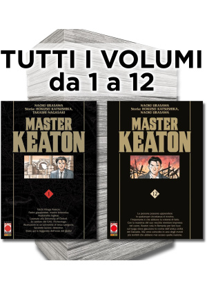 MASTER KEATON DAL N.  1 AL 12 SERIE COMPLETA RISTAMPA