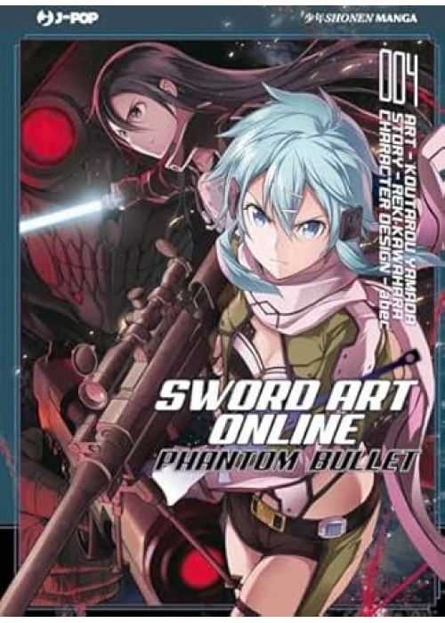 SWORD ART ONLINE MANGA - PHANTOM BULLET N.   4