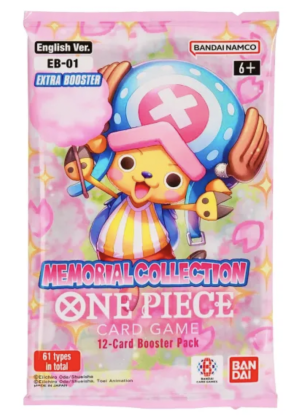 ONE PIECE CARD GAME EB-01 - BUSTINA SINGOLA - ENG