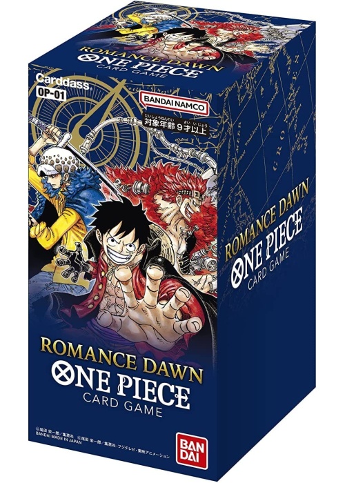 ONE PIECE CARD GAME OP-01 - BOX - JAP (24 BUSTINE)