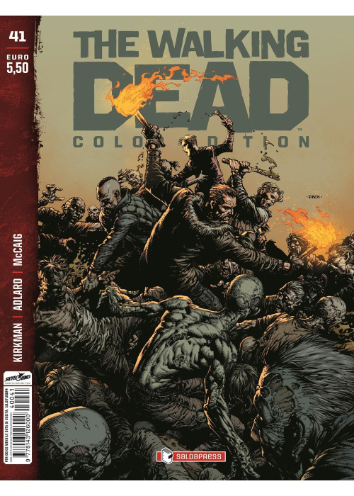 THE WALKING DEAD COLOR EDITION N.  41