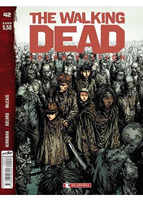 THE WALKING DEAD COLOR EDITION N.  42