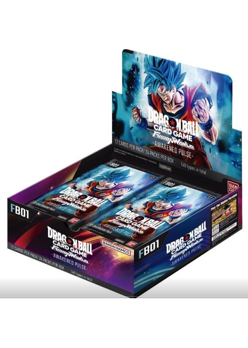 DRAGON BALL SUPER CARD FUSION WORLD FB01 - BOX SIGILLATO (24 BUSTE) - ENGLISH VER.