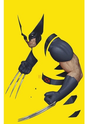 Wolverine N.   456 – Wolverine 1 - Negative Space Variant