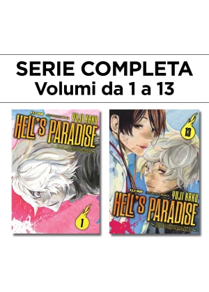 HELL'S PARADISE - JIGOKURAKU DAL N.   1 AL 13 SERIE COMPLETA