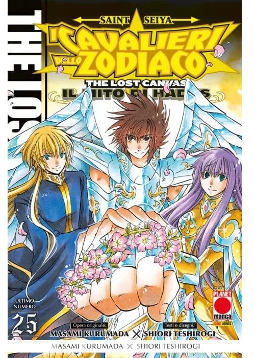 THE LOST CANVAS N.  25  IL MITO DI HADES SAINT SEIYA I CAVALIERI DELLO ZODIACO