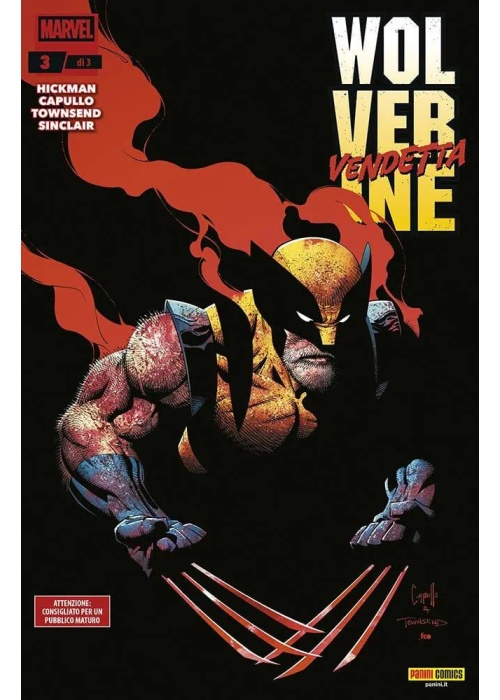 WOLVERINE - VENDETTA N.   3 VARIANT EDIZIONE RED BAND