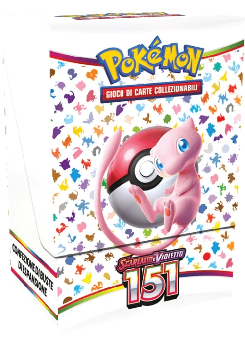 POKEMON S&V 151 PACK 6 BUSTE ITA
