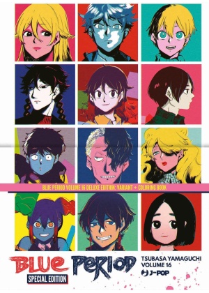 BLUE PERIOD N.  16 VARIANT EDITION CON COLORING BOOK