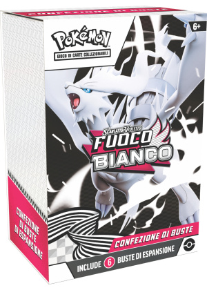 POKEMON S&V FUOCO BIANCO PACK 6 BUSTE ITA