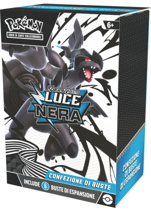 POKEMON S&V LUCE NERA PACK 6 BUSTE ITA