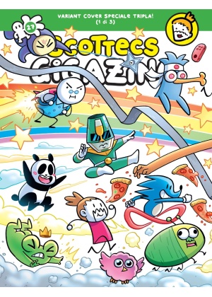 SCOTTECS GIGAZINE N.  27 VARIANT FUMETTERIE 1 DI 3