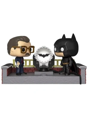 Funko Pop Batman E Commissioner 291 (BIG Size) Scene