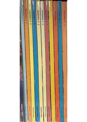 Mazinga Z dal N.   1 all' 11 Serie Completa (Granata Press)